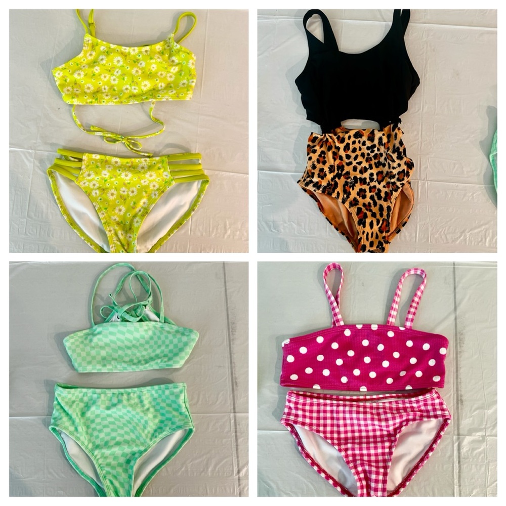 Set of Four Stylish Bikinis